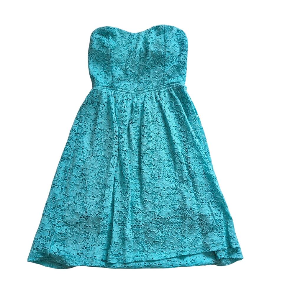 Vanity Woman's aqua blue Above Knee Dress size M